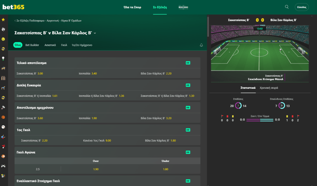 bet365 betting