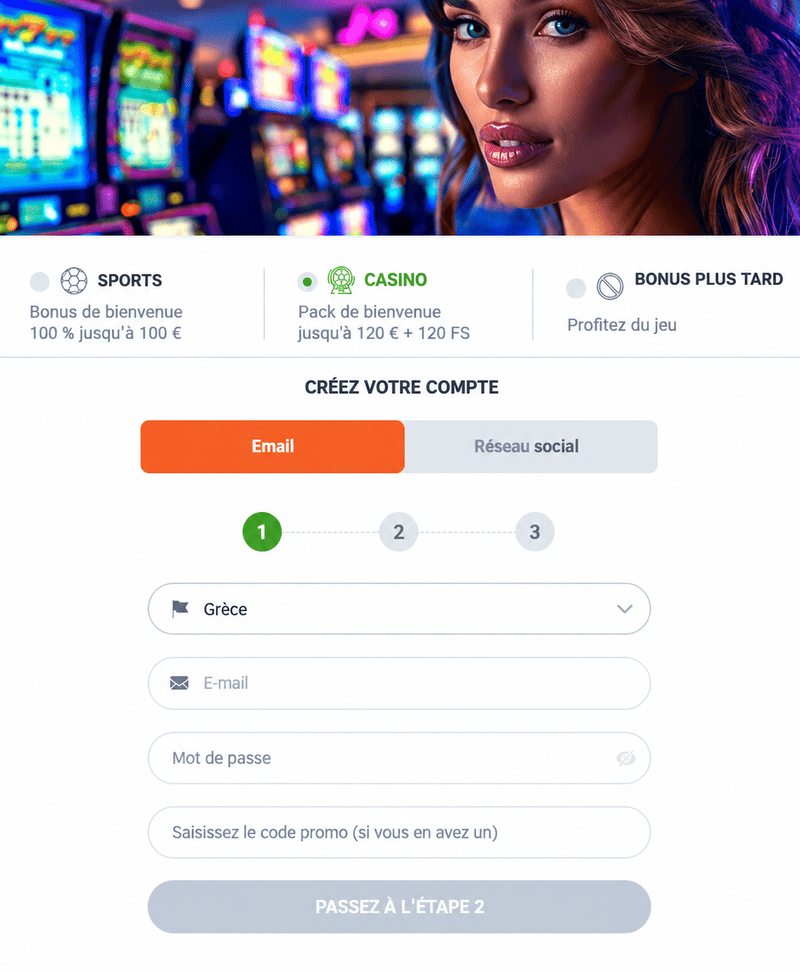 Inscription 20bet