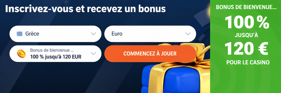 Bonus de bienvenue 20bet